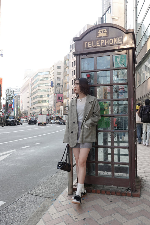 ショートニットパンツ